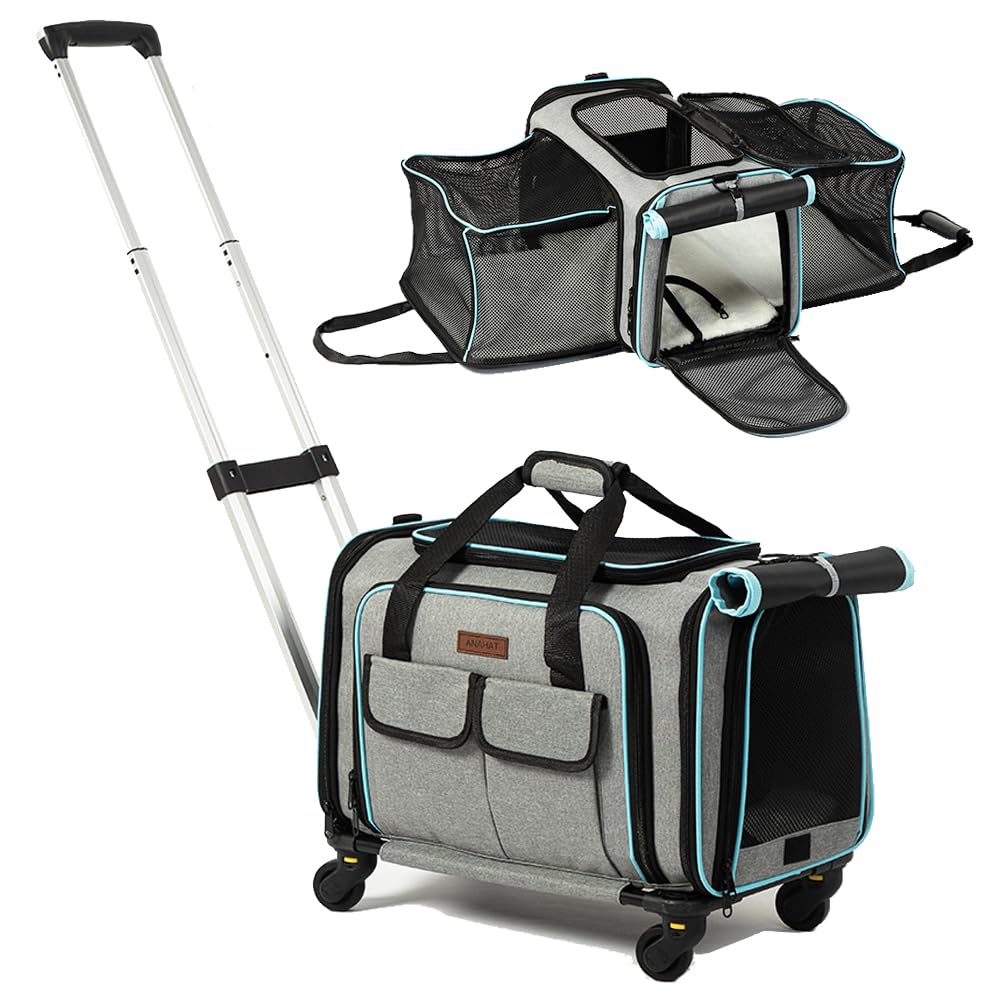 Aero - Vault™ Kinetic Trolley | Executive Rolling Transit Pets - Dog Carriers Petcetera™
