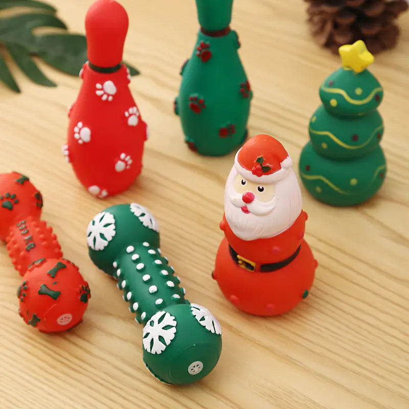 The Yuletide™ Durable Squeak & Chew Serie