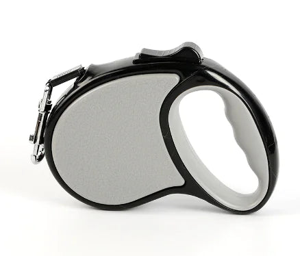 The "Iron-Flex" Anti-Chew Hybrid Retractable Leash
