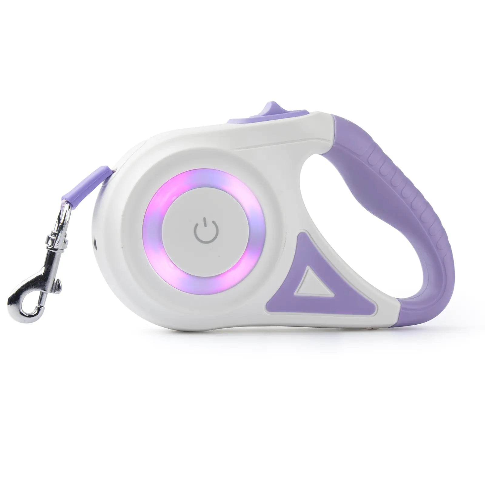 The "Chroma-Glide" Luxe Multicolor Retractable Leash