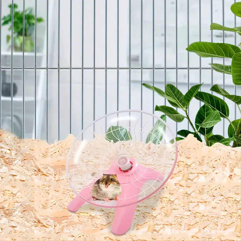 Ultra-Silent Ergonomic Hamster Exercise Disk