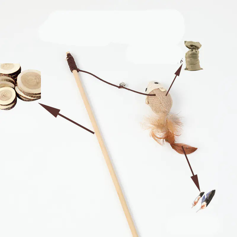 The Primal Pulse™ Sisal Engagement Wand