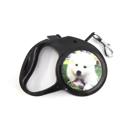 The "Identity-Lead" | Personalized Retractable Leash for Small Breeds