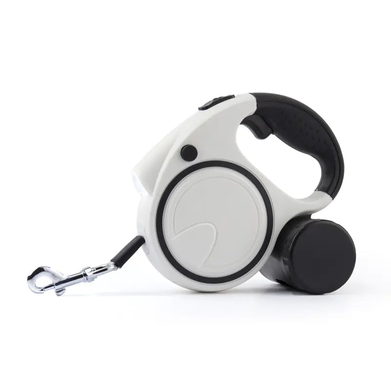 The "Chroma-Glide" Luxe Multicolor Retractable Leash