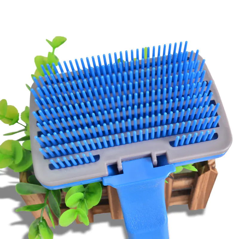 The "Aero-Groom" Lite | Self-Cleaning Automatic Shedding Brush