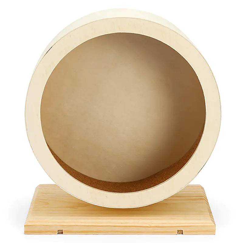 The "Artisan-Glide" | Natural Silent Wooden Exercise Wheel
