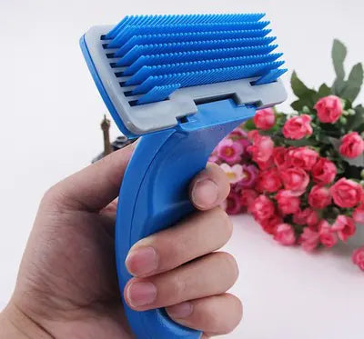 The "Aero-Groom" Lite | Self-Cleaning Automatic Shedding Brush