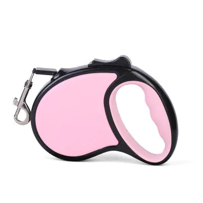 The "Iron-Flex" Anti-Chew Hybrid Retractable Leash