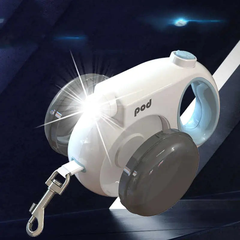 The "Night-Vision" Multifunctional LED Retractable Leash