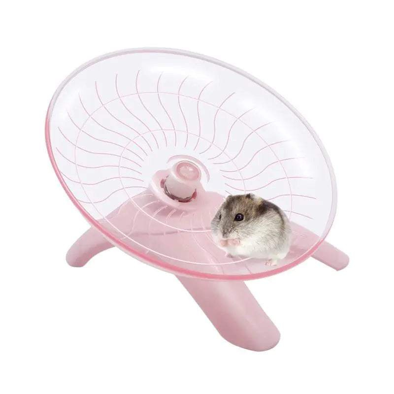 Ultra-Silent Ergonomic Hamster Exercise Disk