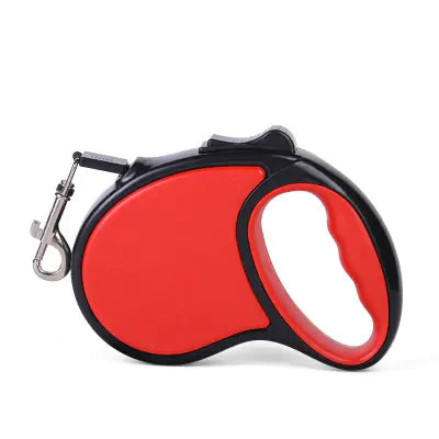 The "Iron-Flex" Anti-Chew Hybrid Retractable Leash